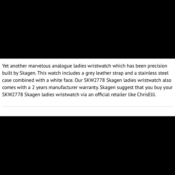 Skagen Lenora watch Model SKW2778 Series Movement Quartz - Picture 11 of 12